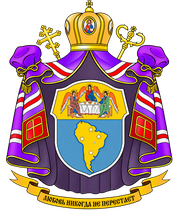Escudo de la Eparquía de Argentina y Sudamérica